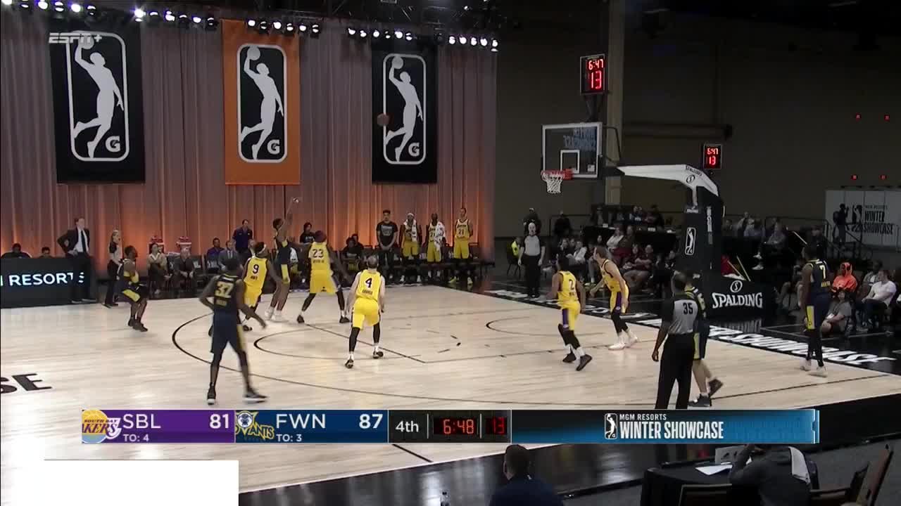 Ike Anigbogu (8 points) Highlights vs. South Bay Lakers