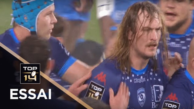 TOP 14 - Essai Jacques DU PLESSIS (MHR) - Toulon - Lyon - J12 - Saison 2018/2019