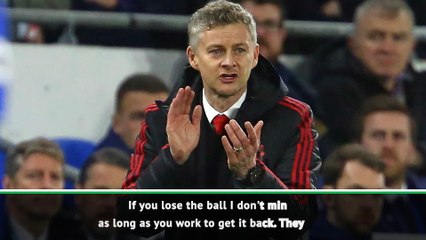 Download Video: Man United should never be outworked - Solskjaer