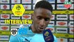 Interview de fin de match : Angers SCO - Olympique de Marseille (1-1)  - Résumé - (SCO-OM) / 2018-19