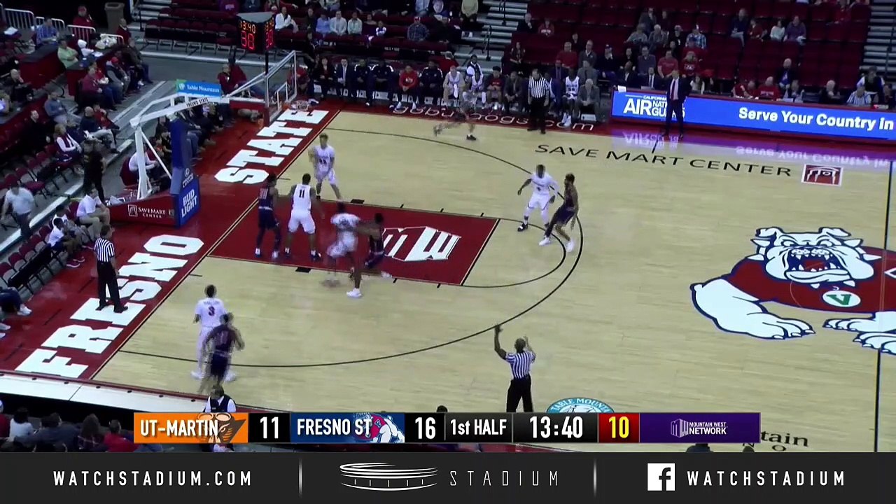 UT Martin vs. Fresno State Basketball Highlights (2018-19)