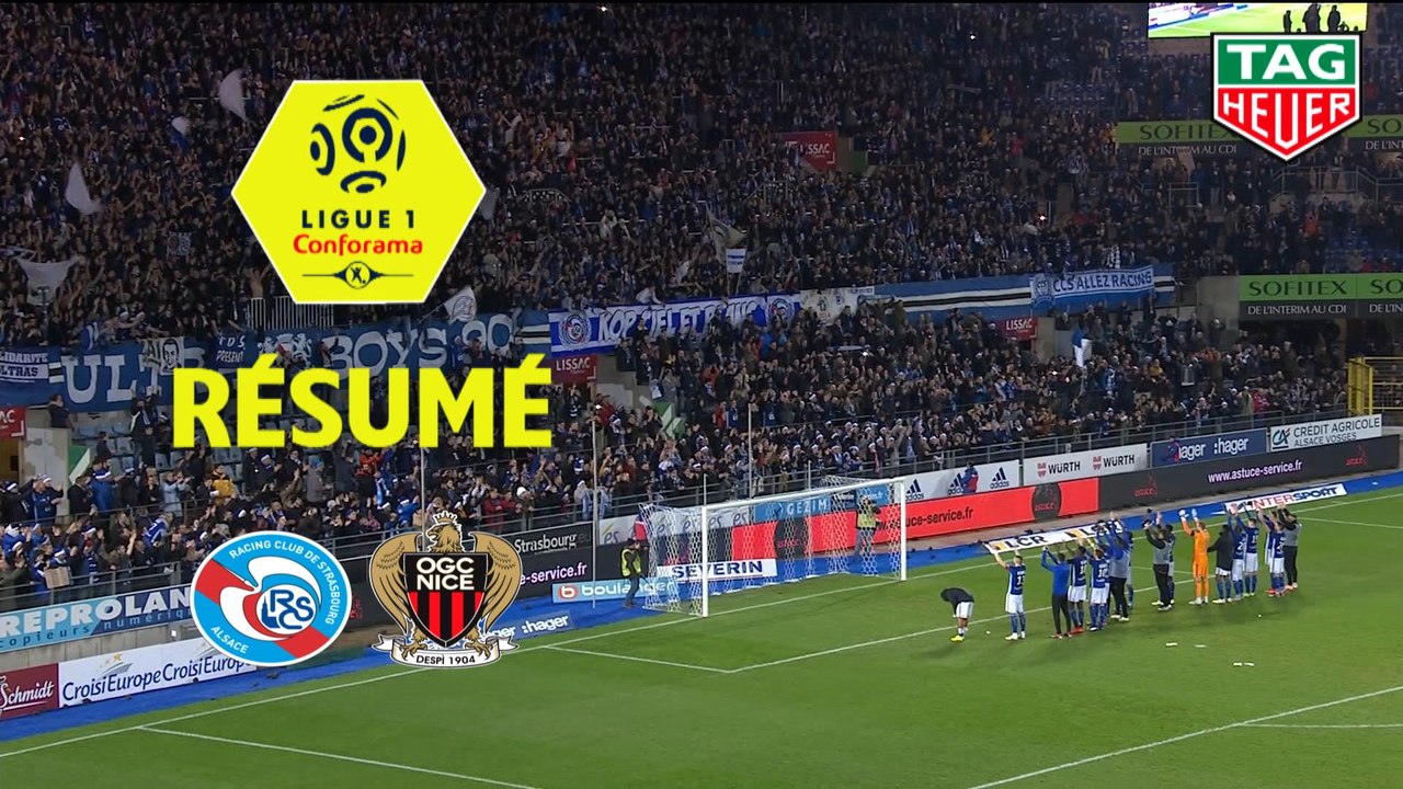 RC Strasbourg Alsace - OGC Nice (2-0)  - Résumé - (RCSA-OGCN) / 2018-19