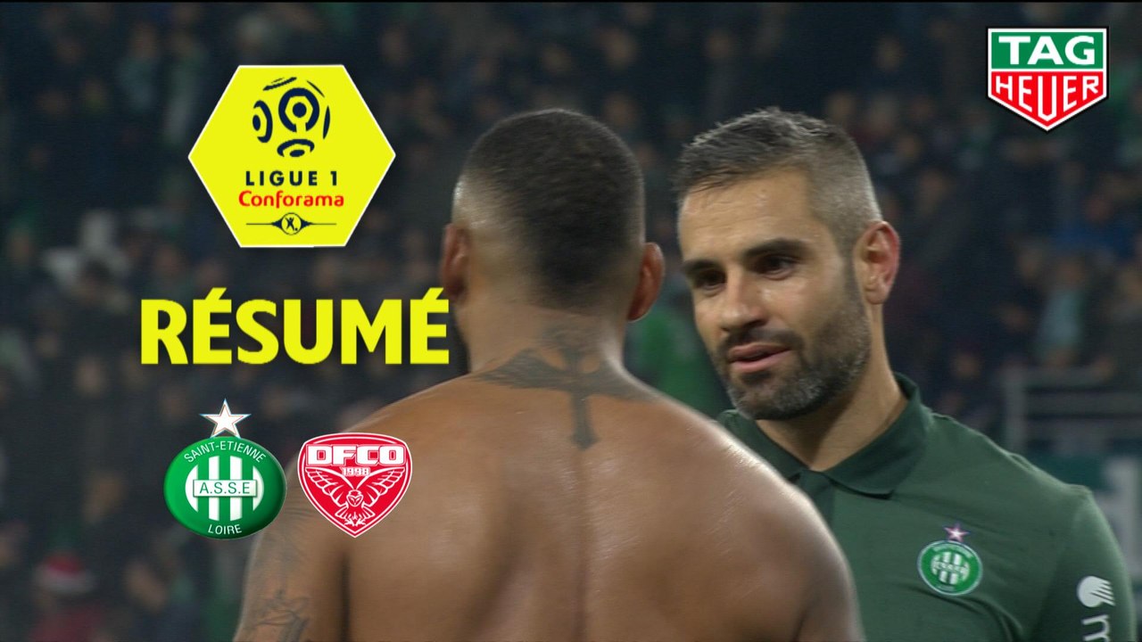 AS Saint-Etienne - Dijon FCO (3-0)  - Résumé - (ASSE-DFCO) / 2018-19