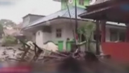 인도네시아 쓰나미로 최소 43명 사망·600여 명 부상 / YTN