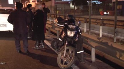 E-5'te Arıza Yapan Araç Kazaya Neden Oldu: 1 Yaralı