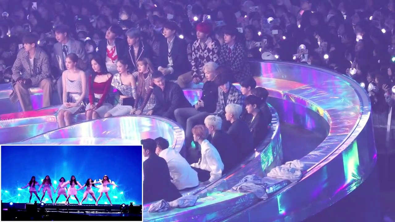 BTS REACTION TO GFRIEND(ヨチン)『TIME FOR THE MOON NIGHT』181201 MMA【防弾少年団 BTS x ブルピン BLACKPINK x BTOB x iKON x WANNA ONE】