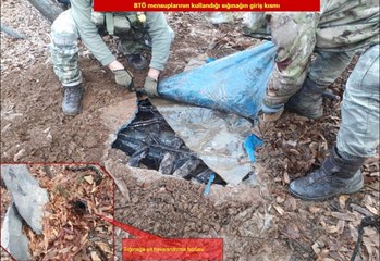 PKK'nın Kış Sığınakları İmha Edildi