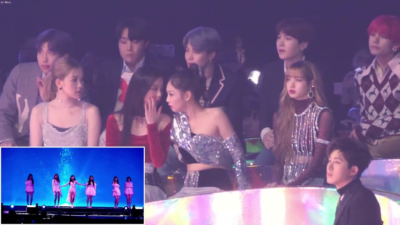 BLACKPINK REACTION TO GFRIEND(ヨチン)『TIME FOR THE MOON NIGHT』181201 MMA【防弾少年団 BTS x ブルピン BLACKPINK】