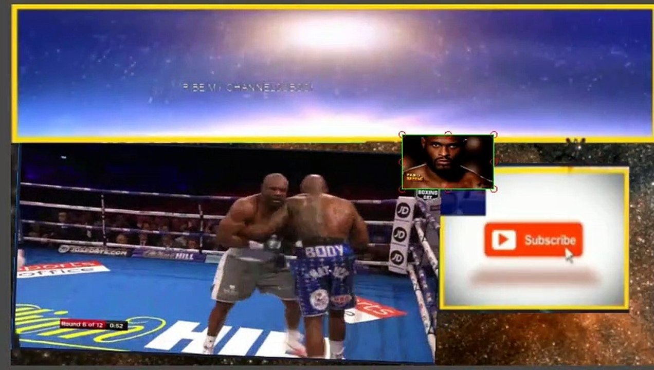 BOXING - Dillian Whyte VS Dereck Chisora 22 DECEMBER 2018