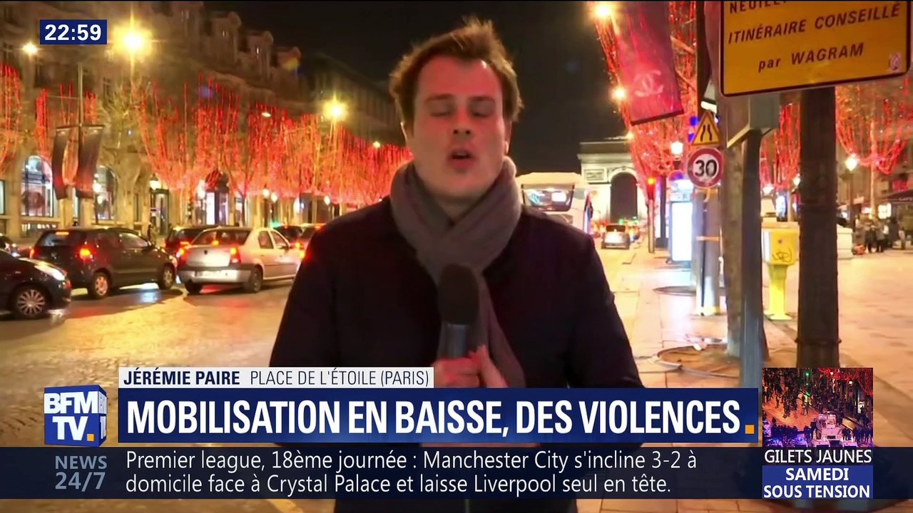 Manifestation: mobilisation en baisse des gilets jaunes