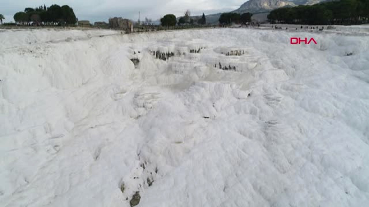 Denizli Beyaz Cennet Pamukkale Geceleri de Gezilebilecek