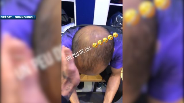 Georges-Kevin Nkoudou se moque de Lucas et sa coupe de cheveux