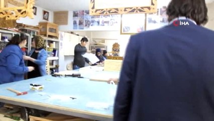 Ahşap İşlemeciliği Kursu'nda Osmanlı ve Selçuklu Motifleri Hayata Geçti