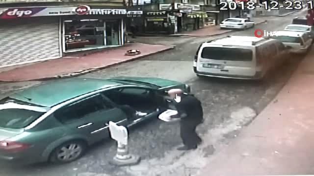 Samsun'da Damat Silahla Dehşet Saçtı, O Anlar Kameraya Böyle Yansıdı