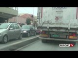 Trailerat shkaktojnë ndotje dhe bllokojnë trafikurn në Fushë-Krujë, policia nuk ndërhyn