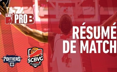PRO B : Poitiers vs Saint-Chamond (J11)