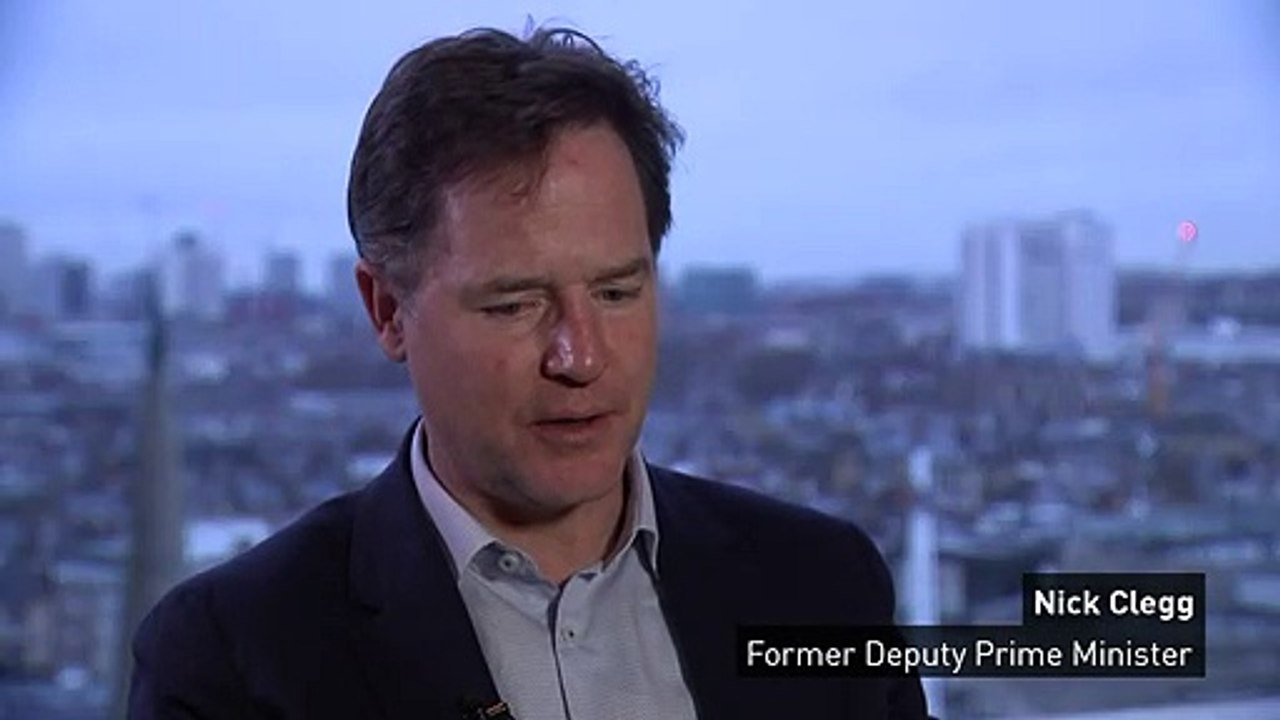 Nick Clegg pays tribute to Paddy Ashdown