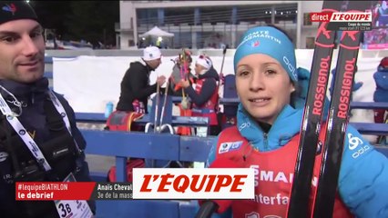 Chevalier «Un podium qui fait du bien» - Biathlon - CM (F)