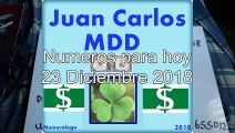 Números para HOY 23 de DICIEMBRE  del 2018 Loterías  de Honduras