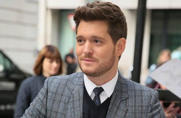 Michael Buble's festive dance party