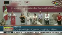 México: AMLO presenta el Programa Nacional de los Pueblos Indígenas