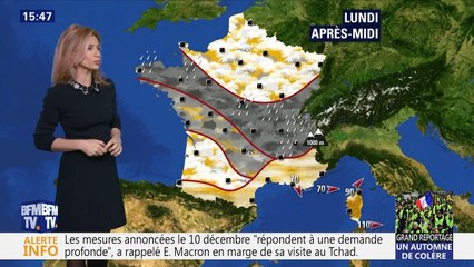 La météo pour ce lundi 24 décembre 2018