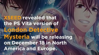 London Detective Mysteria is Launching for PS Vita on December 18, PC Release Coming Later