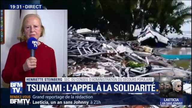 Tsunami : Nous avons hélas une grande expérience de ce type de situation explique le Secours Populaire