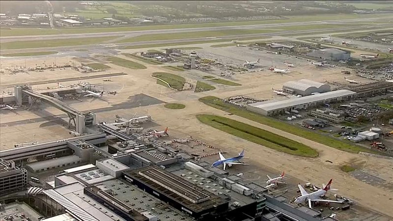 Gatwick-Drohne: festgenommenes Ehepaar ist wieder frei