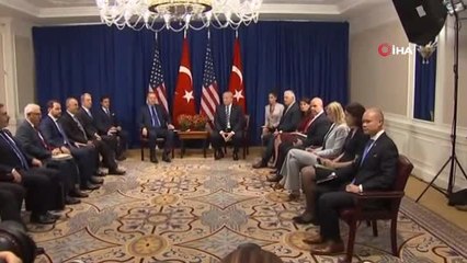 Cumhurbaşkanı Erdoğan, ABD Başkanı Trump ile Telefonda Görüştü