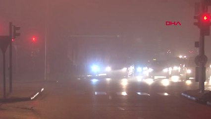 Bursa'da Sis Hayatı Olumsuz Etkiliyor