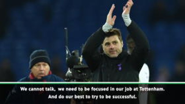 I don't want my guy getting upset again - Pochettino on United rumours