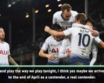 Tottenham could be contenders in April - Pochettino