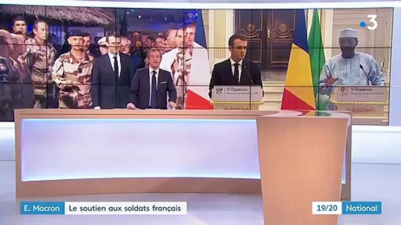 Tchad : Emmanuel Macron soutient les soldats français mobilisés