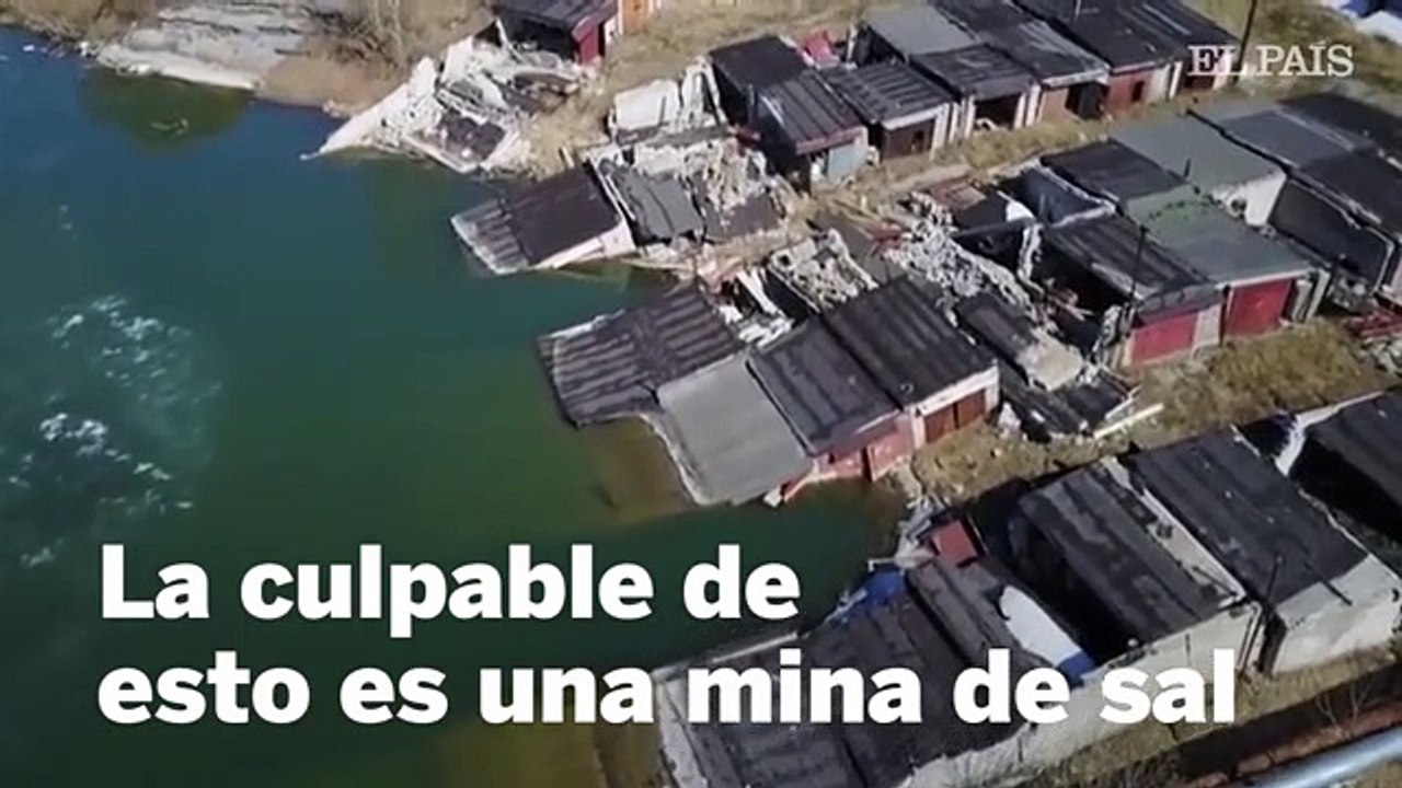La ciudad que está siendo tragada por la tierra
