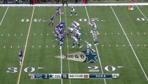 Cole Beasley Makes Insane Juggling Catch Behind Helmet