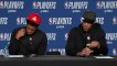 Lowry & DeRozan Postgame conference   Cavs vs Raptors Game 1   May 1, 2018   NBA Playoffs