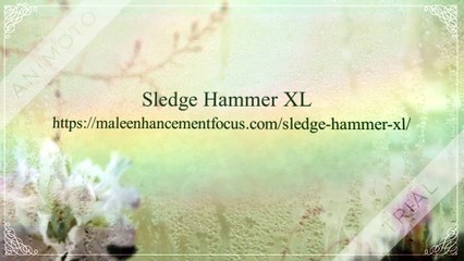 Sledge Hammer XL - Helps You In Improving Your Libido Level