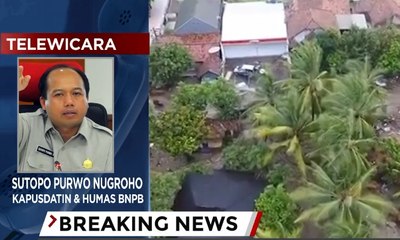 BNPB: Hingga Senin Pagi Jumlah Korban Tsunami 281 Meninggal