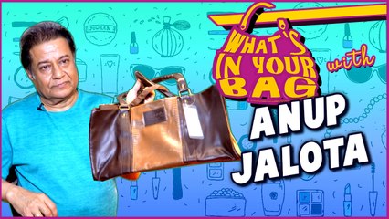 Anup Jalota’s Handbag Secret Revealed | What’s In Your Bag | TellyMasala