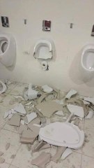 Çaykur Rizespor Taraftarları Medical Park Stadyumu'na Zarar Verdi