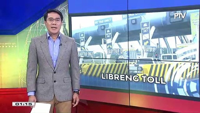 Ilang south tollways, 'toll-free' sa bisperas ng Pasko at bagong taon