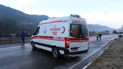 Midibüs devrildi: 10 yaralı - BOLU