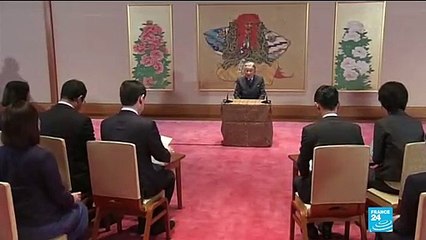 Japan emperor marks last birthday on throne, prays for peace