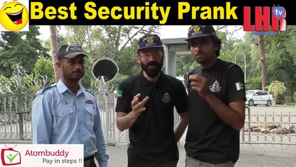 Best Security Prank of The World - Allama Pranks - Lahore TV - For India - UK - KSA - UAE