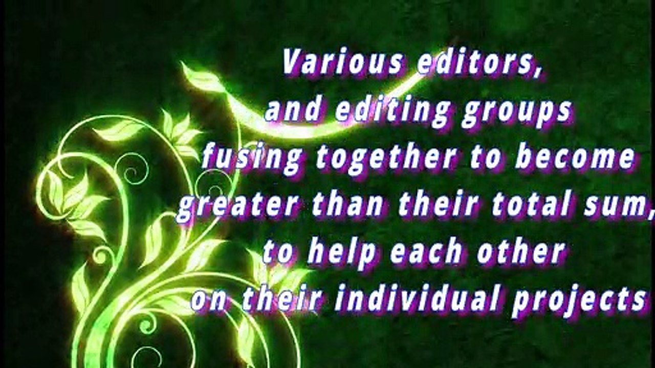 The United Editors Alliance : What is it? (official)