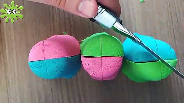 Crunchy Kinetic Sand Cutting Video Compilation ASMR #2 - Very Satisfying Video #2 Kinetic Sand