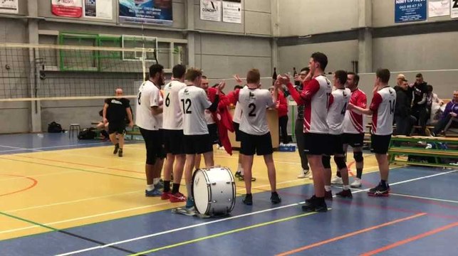 Volley - Coupe du Hainaut : ambiance de fin de match à Saint-Luc Mons