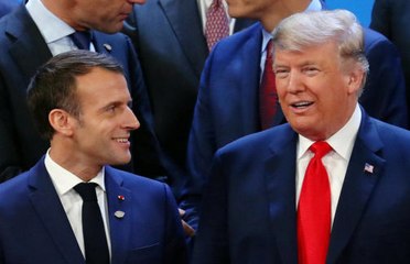 Macron tacle Trump après le retrait de ses troupes de Syrie