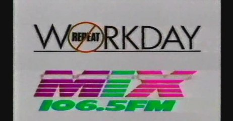 1991 (?) WMIX Radio Station TV Ad (Pop music)
